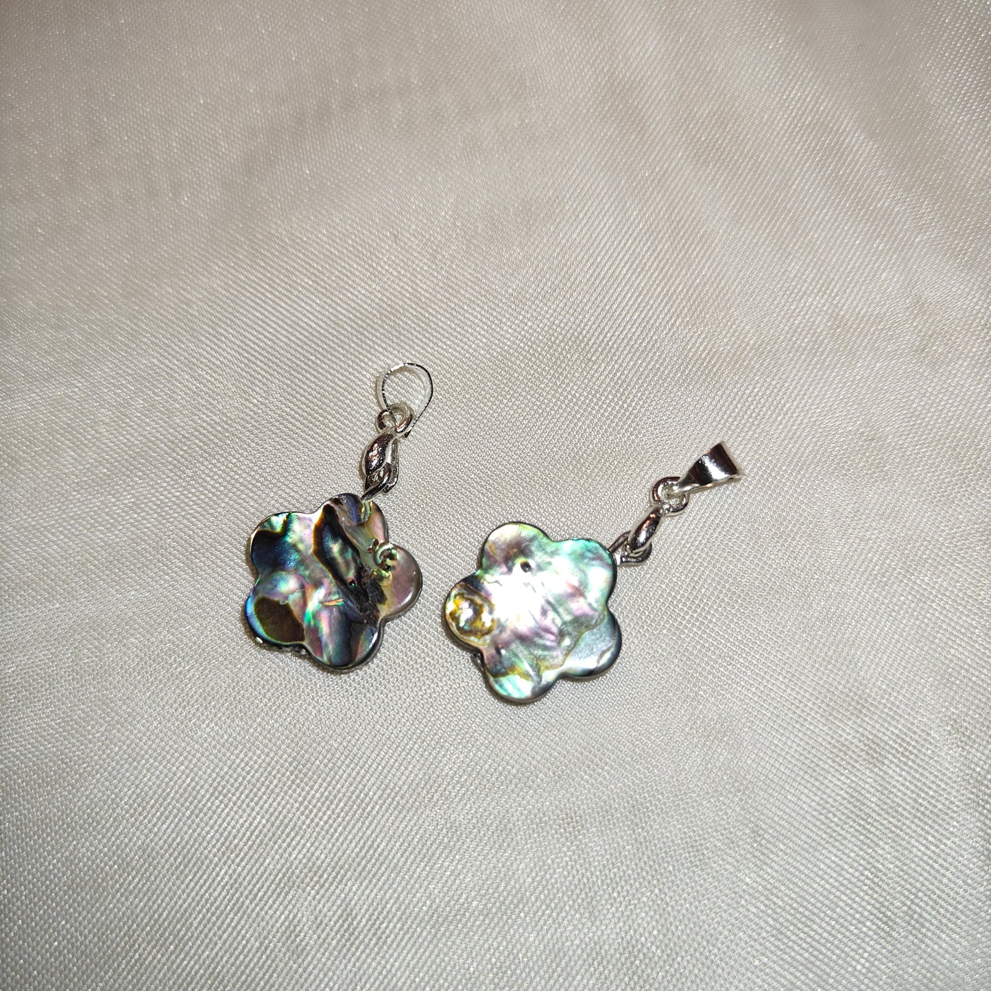 Abalone kukka riipus
