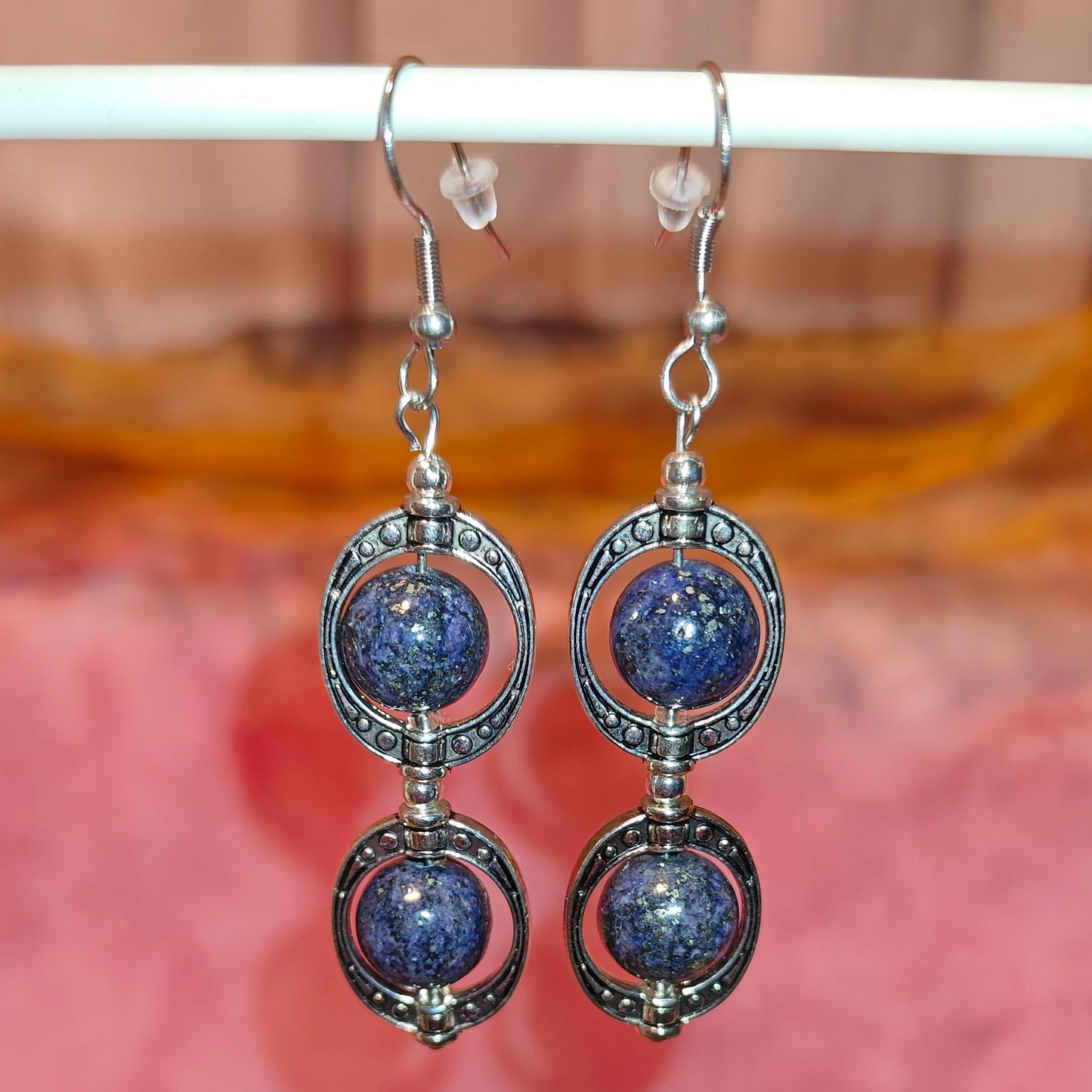 Lapis lazuli korvakorut