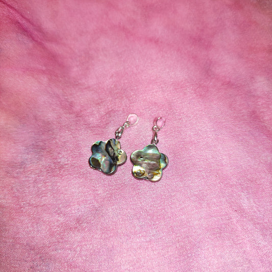 Abalone kukka riipus